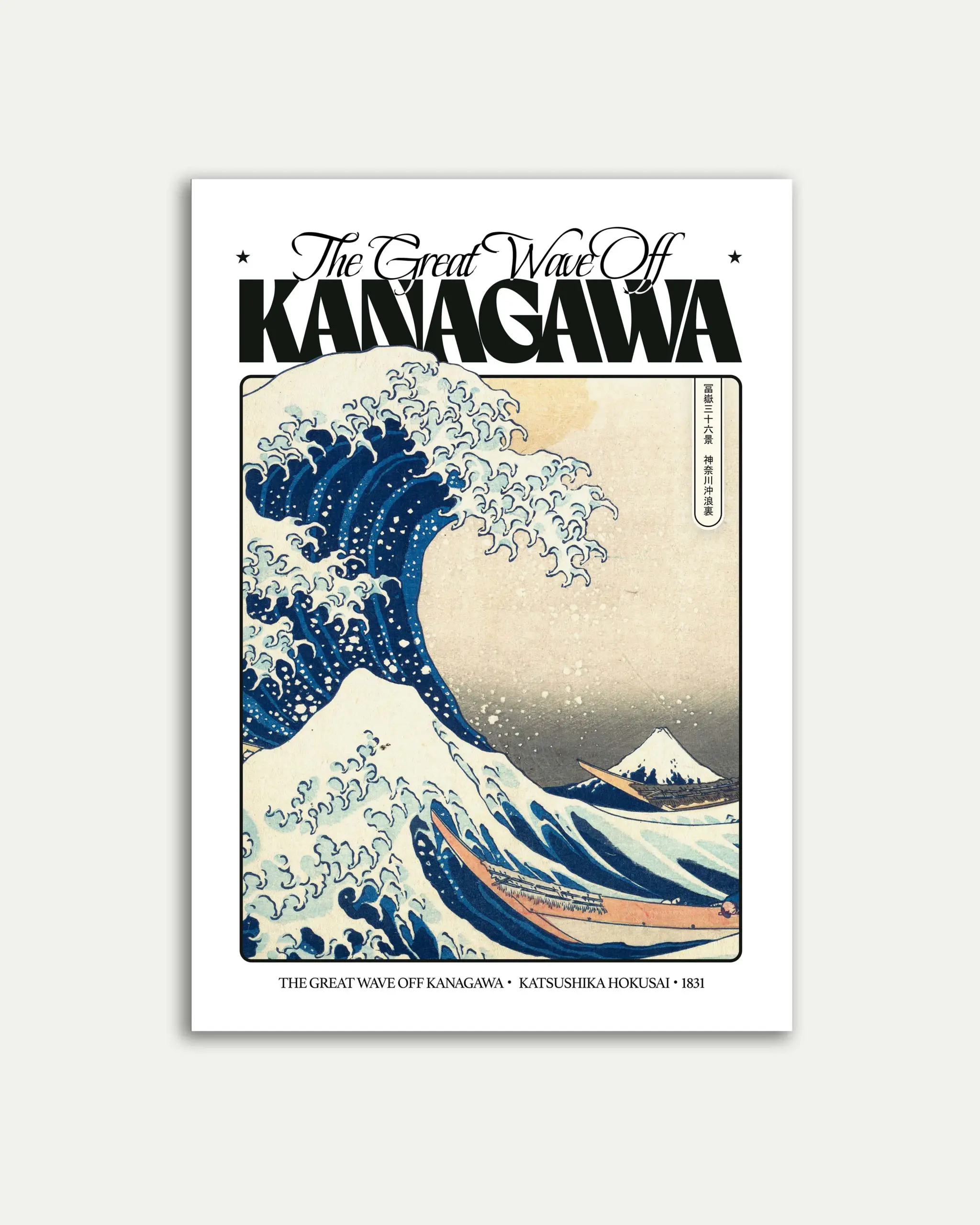 The Great Wave off Kanagawa Poster