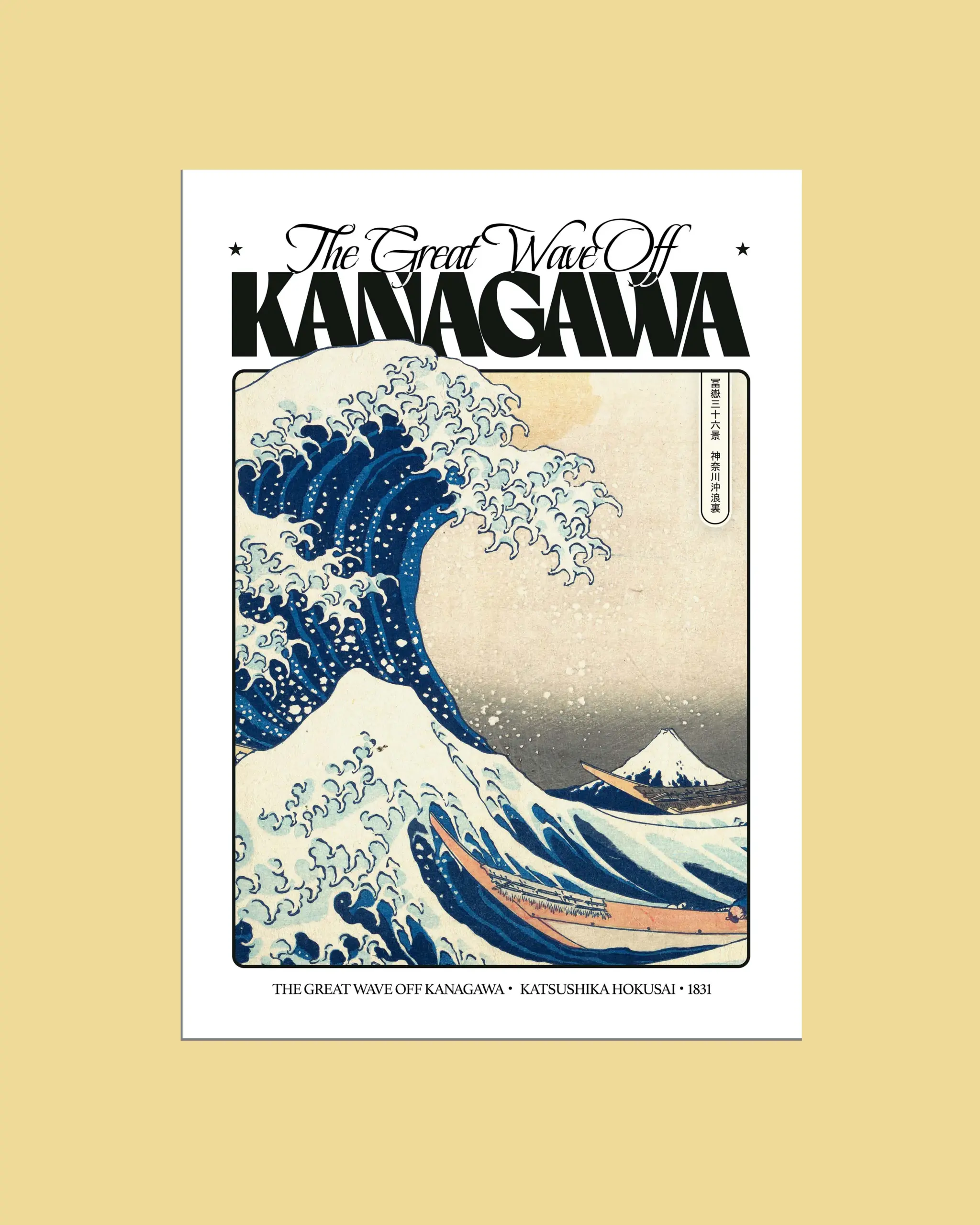 The Great Wave off Kanagawa Poster